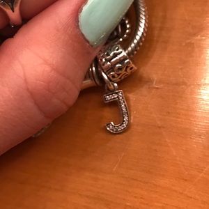 Pandora j charm